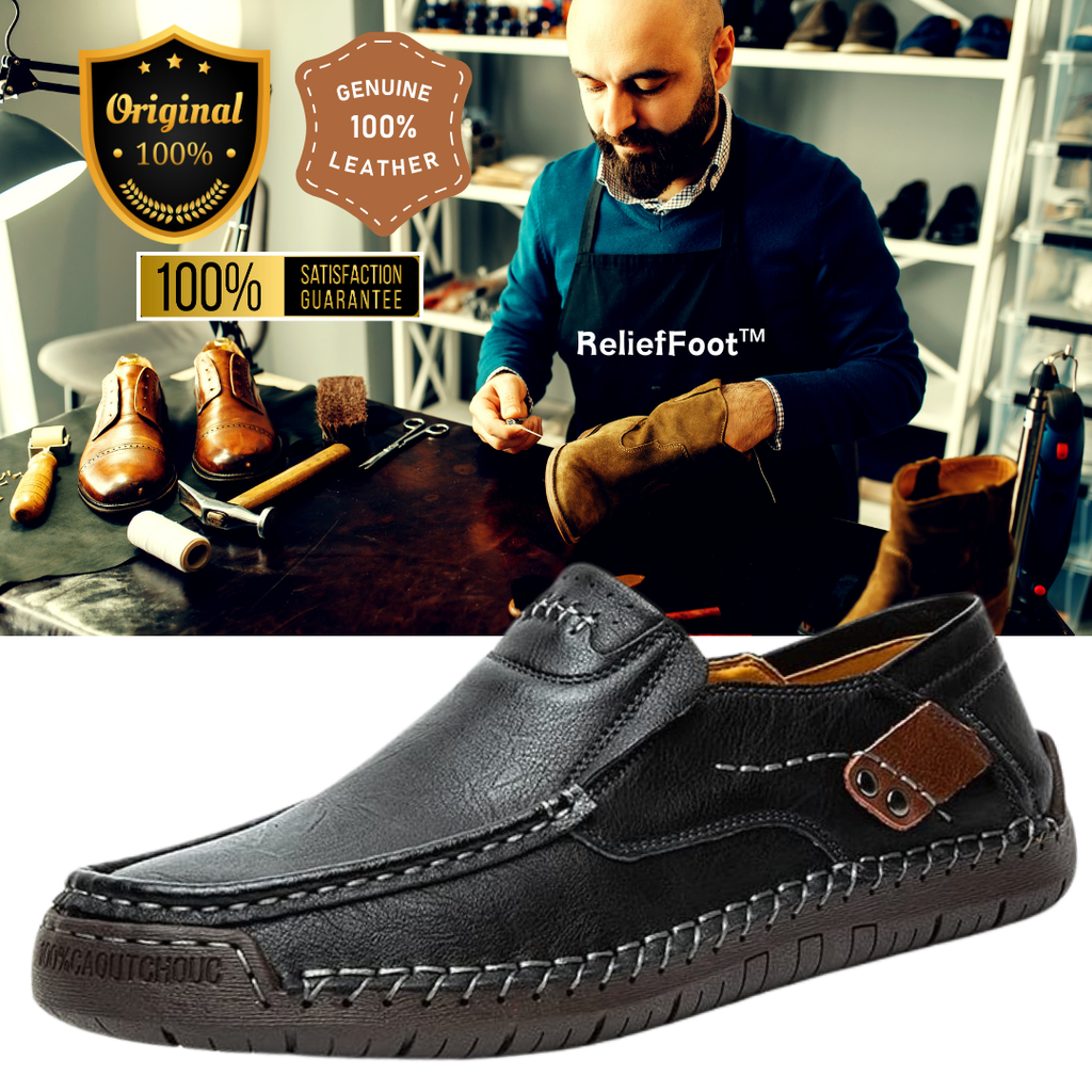 Merrfeet®⏰Last Day 50% OFF🔥 Men's Handmade Genuine Leather Slip-On Loafers by ⏰Promotion - 50% OFF🔥