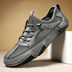 🔥LAST DAY 70% OFF🔥Men's Genuine Leather Mesh Breathable Driving loafers