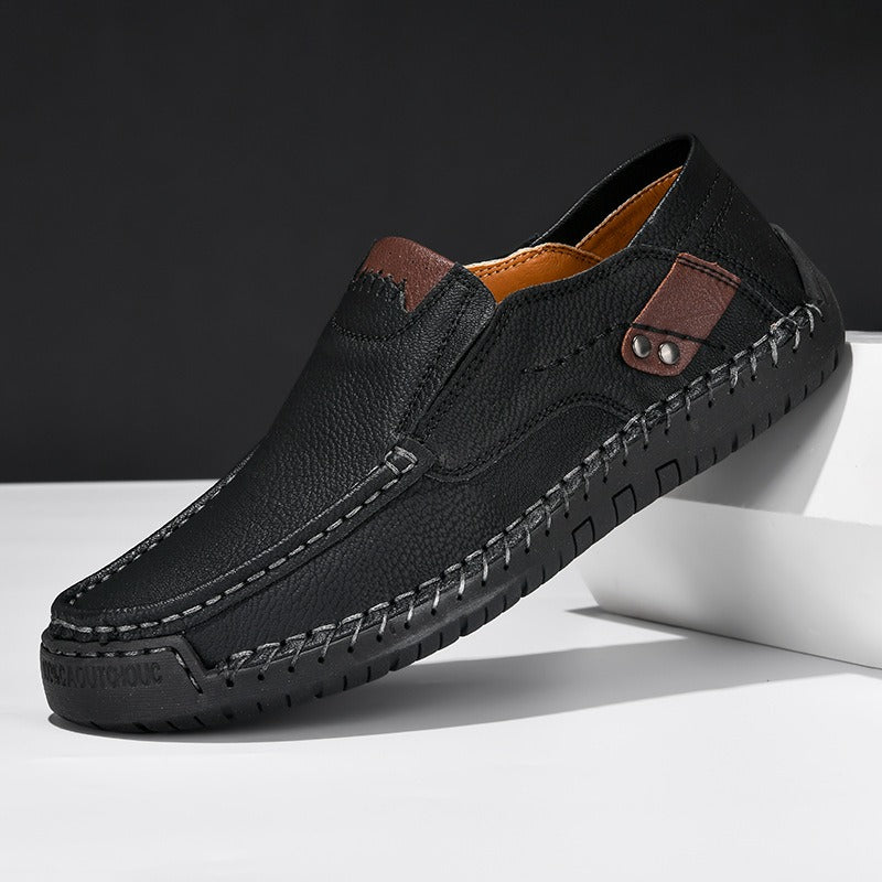 ⏰Last Day 50% OFF🔥 Men's Genuine Leather Slip-On Loafers