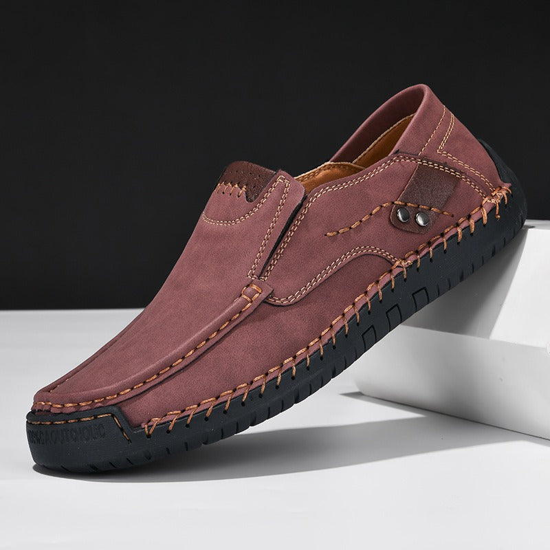 ⏰Last Day 50% OFF🔥 Men's Genuine Leather Slip-On Loafers