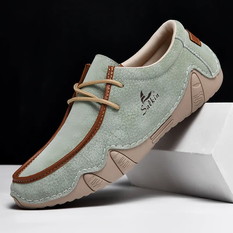 Men's Daily Lightweight Comfortable And Durable Slip-On Arch Support Orthopedic Loafers